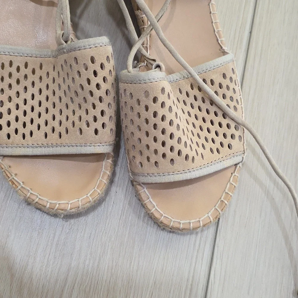 Franco Sarto Women's Beige Espadrilles